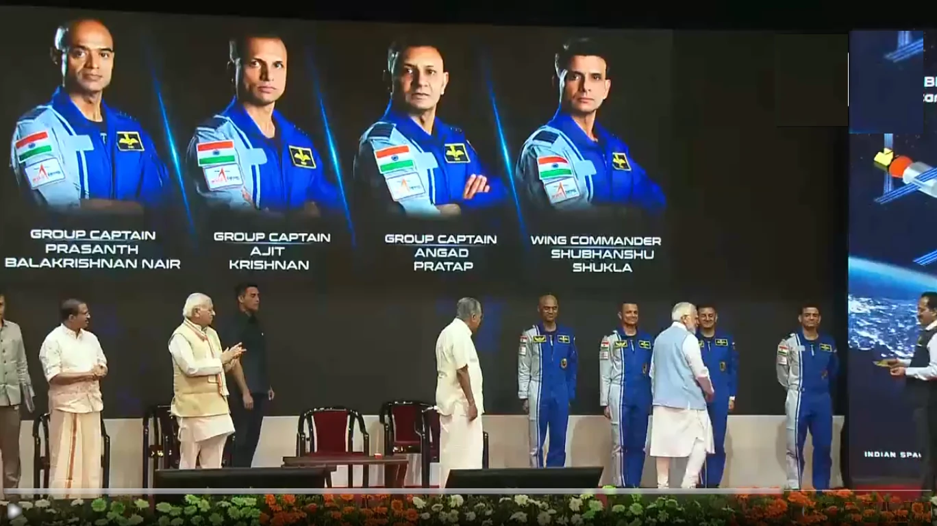 India’s Gaganyaan Mission Takes Flight: Astronaut Designates Unveiled